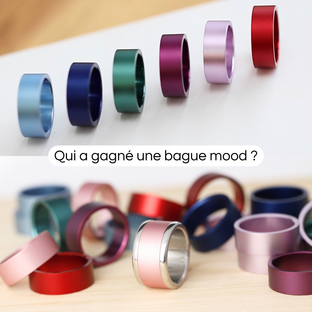 Concours d'automne 2024: qui a gagné une bague mood avec couleur interchangeable ?