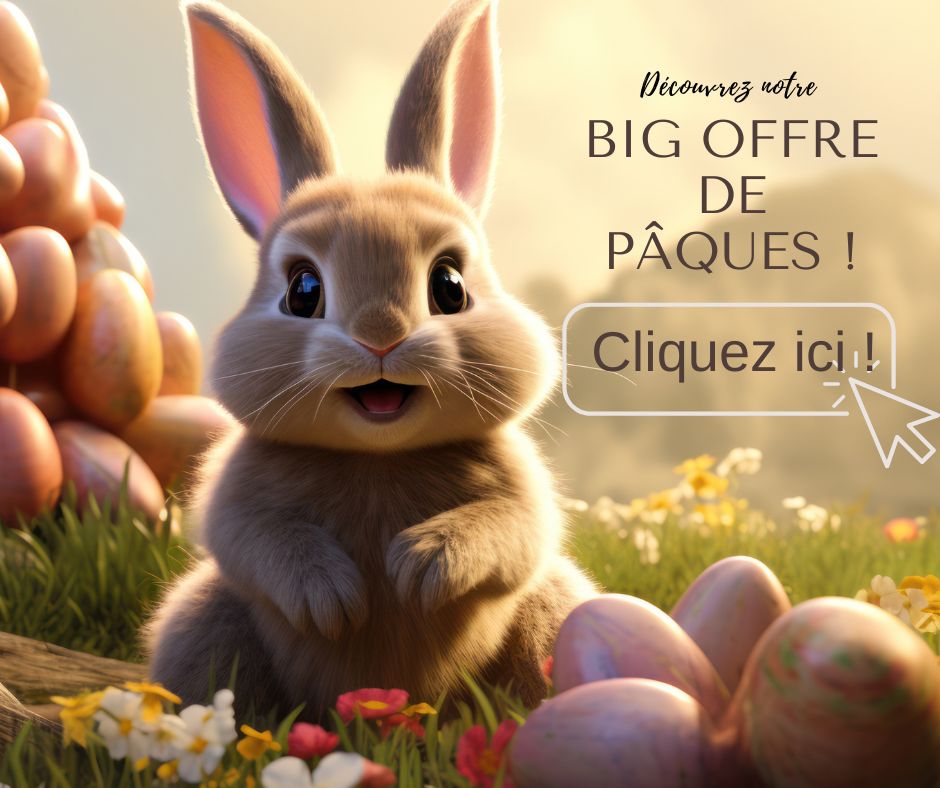 🐇🐰 Que diriez-vous de profiter de notre jolie Offre de Pâques 🐇🐰?