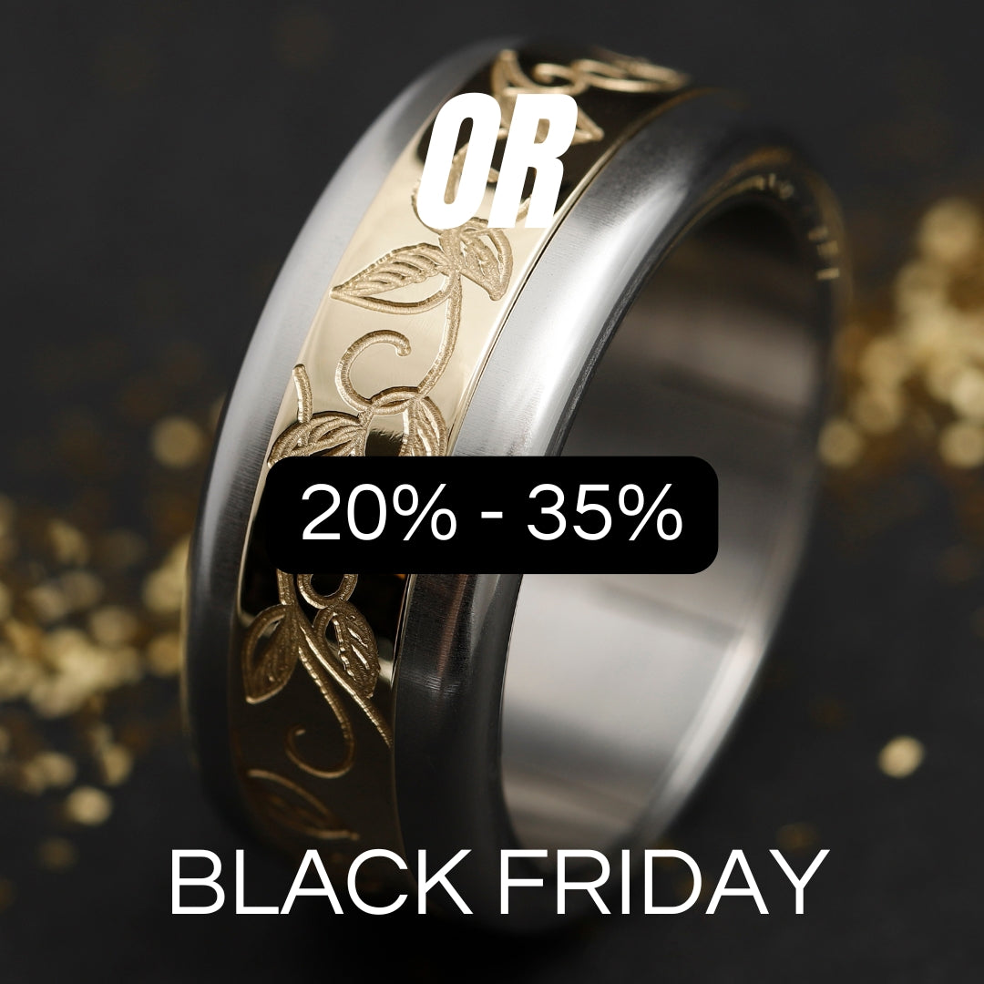 Offre black friday: 15% à 35% sur les bagues mood en or interchangeables