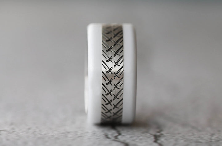 2/3 Addon in oxidised silver "Tire" customised