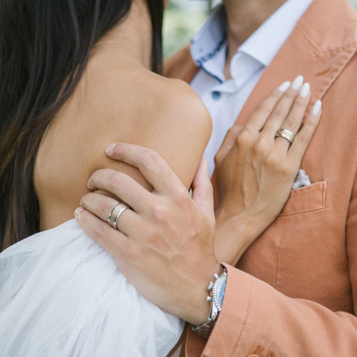 Bague mood avec 3 anneaux interchangeables (couleurs à choix)