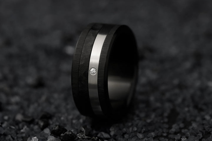 🖤🤍 Duo von Ringen – Paarringe, Verlobungsringe, Hochzeitsringe, Eheringe