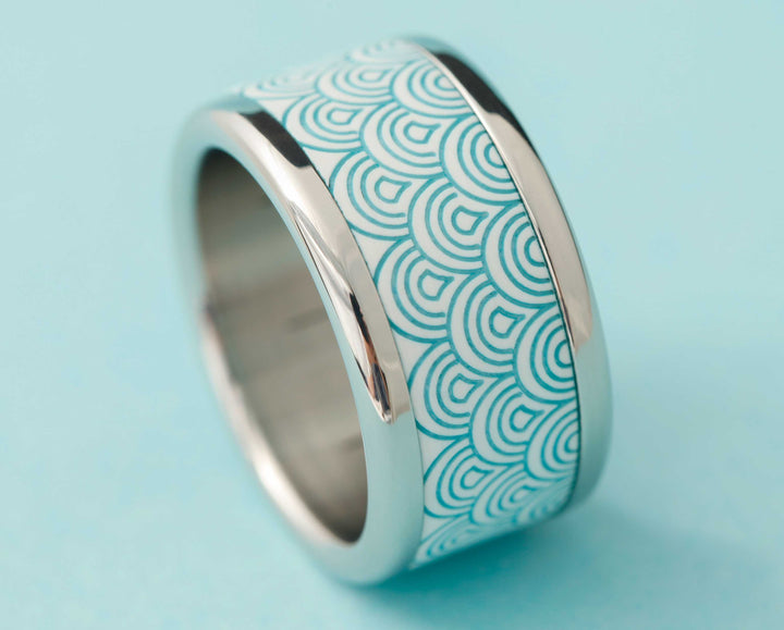 Ring set | Small Summer Tea - Interchangeable mood ring