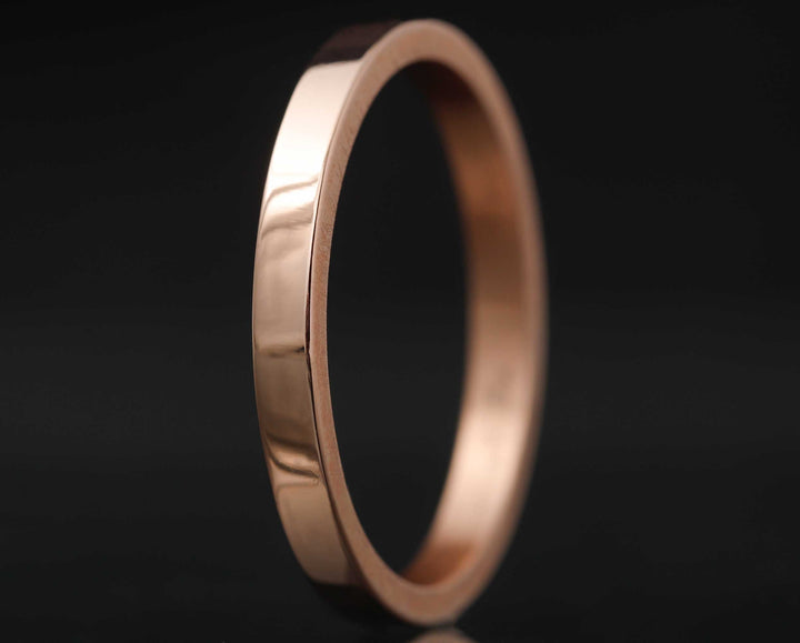 Medium addon in polished rose gold