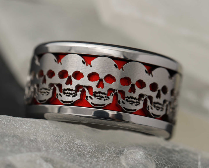 Coffret | Skull - Bague mood interchangeable