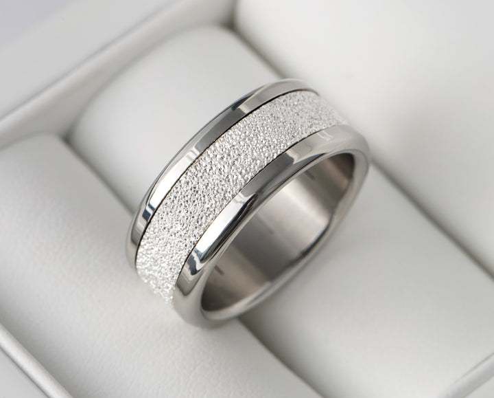 mood ring "Eternal snow" in 925 silver [LIMITED EDITION]