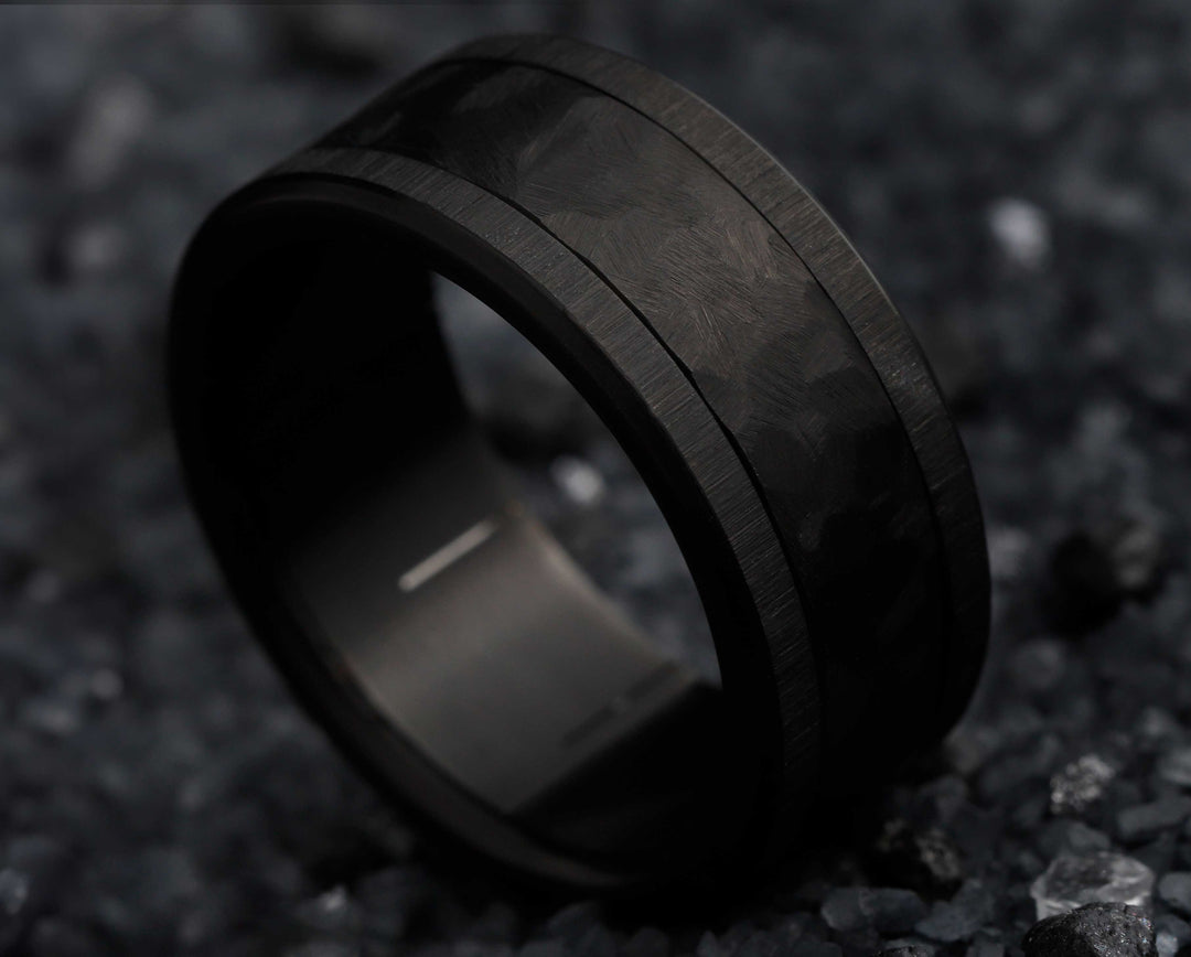 ⚫️ COMPLETE RING SET Black Volcano