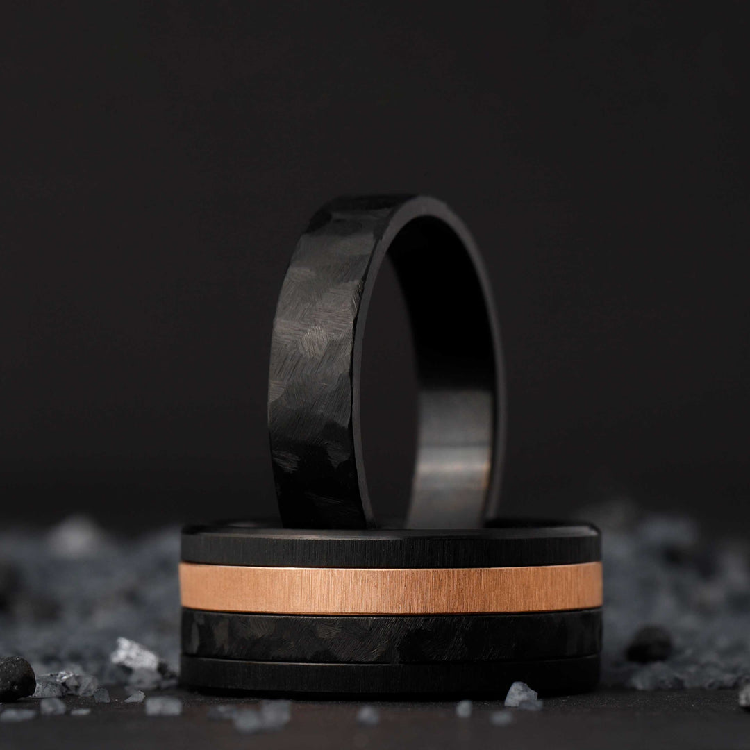 Ring-Set Black Vulkan