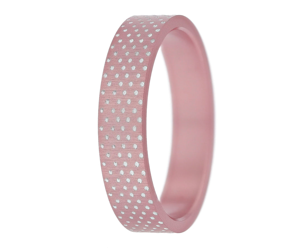 ⸰⸰⸰⸰⸰ 2/3 addon in aluminium little dots pastel pink ⸰⸰⸰⸰⸰