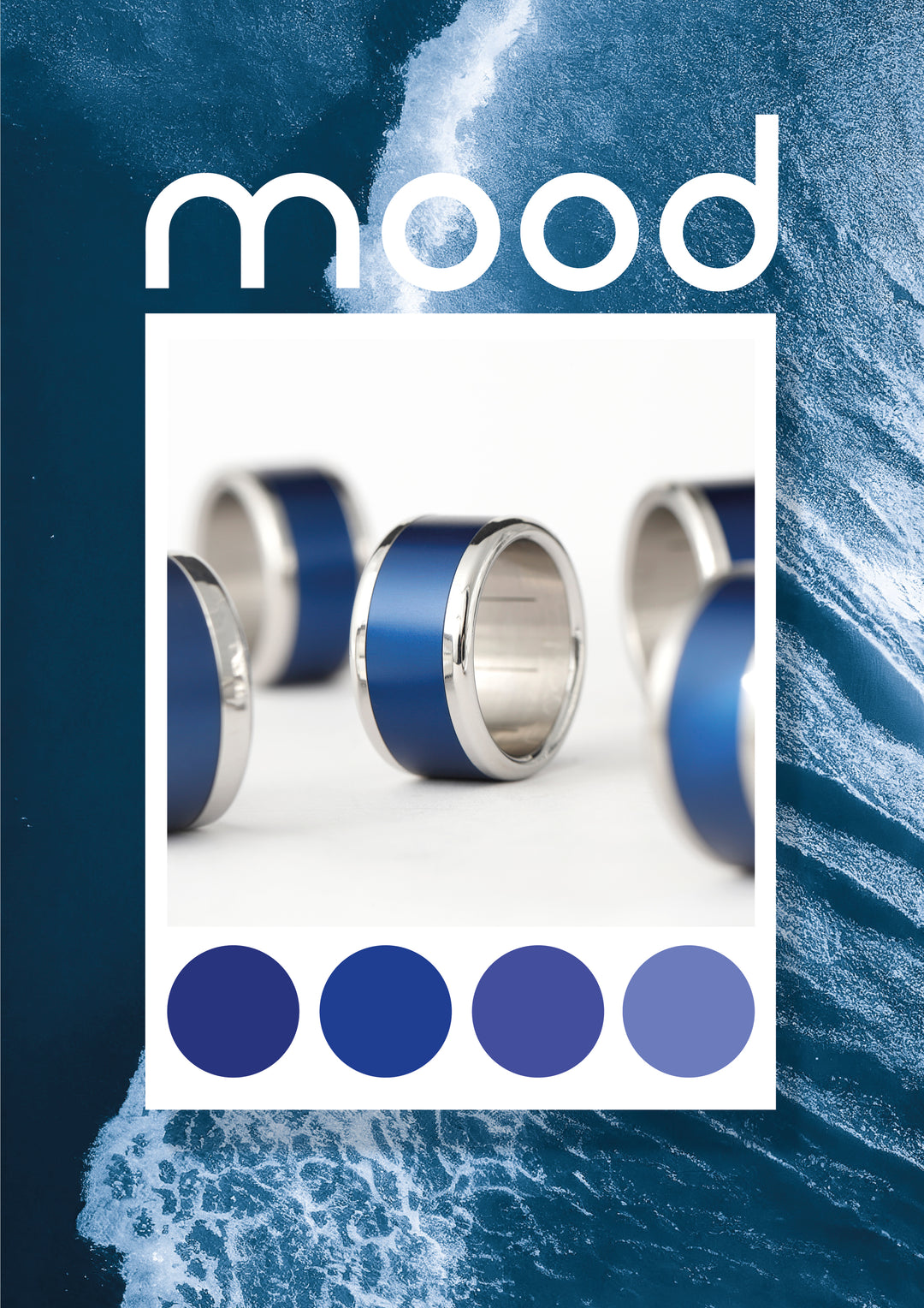 Addon aus Aluminium Marineblau