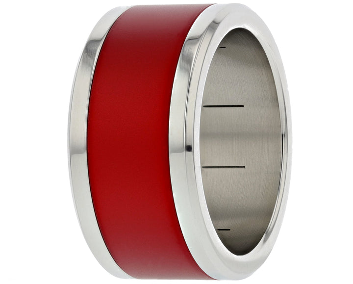 Rotes Addon aus eloxiertem Aluminium