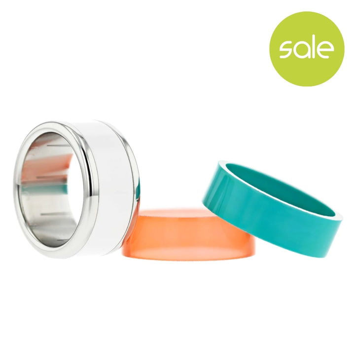 AUSWECHSELBARER MOOD RING <br>Ring-Set | Spring Colors