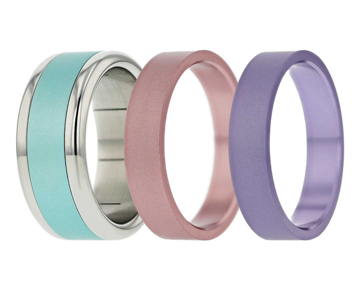 Ringset | Starter 2024 with 3 colors - interchangeable mood ring