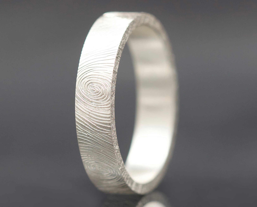 Addon 2/3 Argent Gravé - Addon Deux Tiers Argent Full Digit Pour Bague Personnalisable Mood